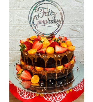 torta personalizada chocolate 1 - Fantasy Events